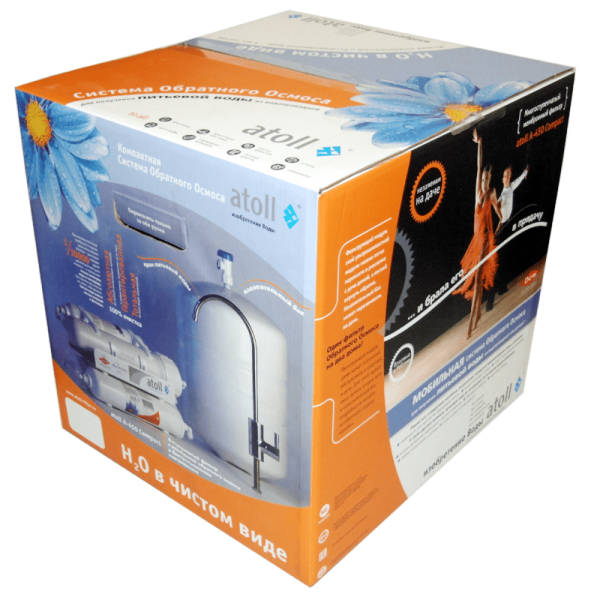 Система обратного осмоса atoll Compact A-450m STDA (без питьевого крана)